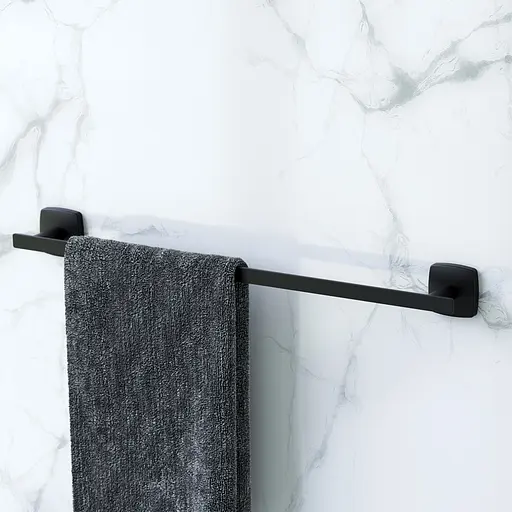 Вішалка для рушників AM.PM Gem 50 см black A90346422 Чорний матовий - фото 2