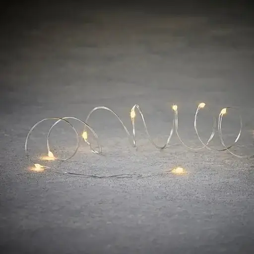 Гірлянда Luca Lighting Струна срібна 18 м  теплий білий (8718861853261) - фото 2