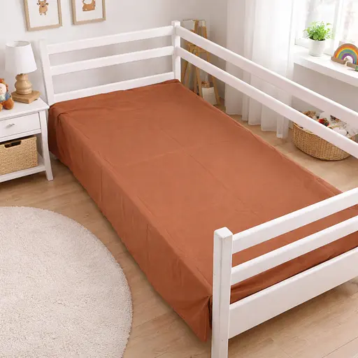 Простирадло MirSon бязь Kids Time Wild Friends 150x220 см (2200012565353) - фото 1