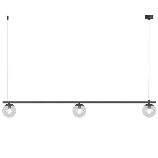 Люстра Paris, PikArt ст. 26250 Черный Прозрачный - фото 1