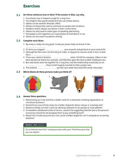 English Idioms in Use 2nd Edition. Advanced - фото 6