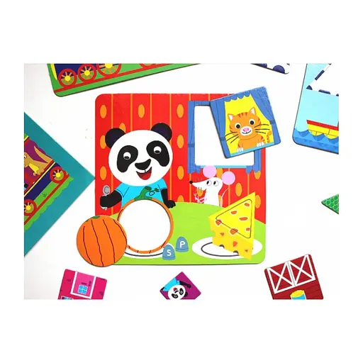 Навчальні пазли Вивчаємо форми.IQ-club для малюків 13203007, 6 карт у наборі - фото 3