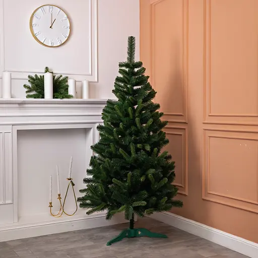 Штучна ялинка 1,4 м зелена Різдво реалістична Преміум LUGI SOK-2-3