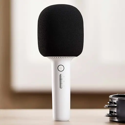 Караоке-микрофон Xiaomi Yhemi Karaoke Microphone 2 (YMMKF005) White - фото 2