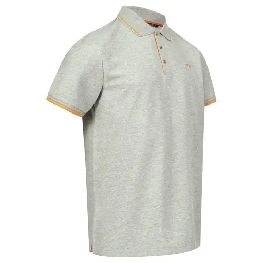 Теніска поло Blaser Active Outfits Polo Shirt 22 2XL Grey melange - фото 2