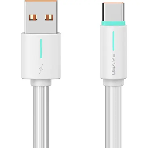 Кабель Usams SJ732 USB-A to USB-C 18W 1m White (SJ732USB02) [138975]