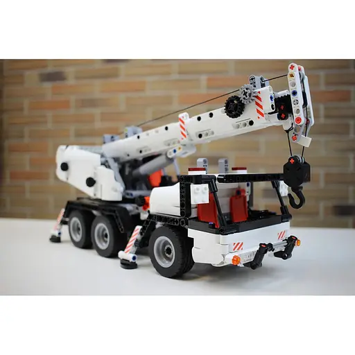 Игрушка-конструктор Mitu Building Block Engineering Crane BEV4161CN - фото 6