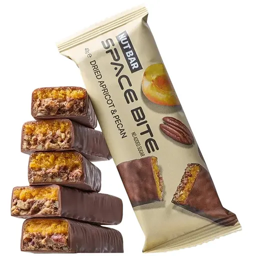 Батончик Spacefood Space Bite Nut Bar, 40 грам - Курага -пекан - фото 1