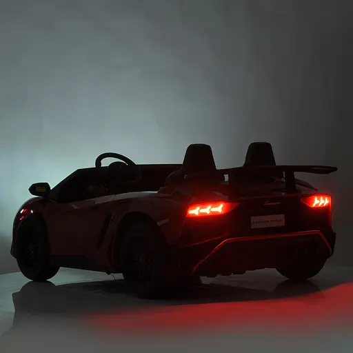 Електромобіль дитячий Bambi Lamborghini Racer M 5738AL-11 з музикою світлом Bluetooth та надувними колесами - фото 9