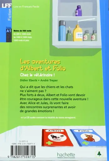 A1. Albert et Folio. Chez le veterinaire + CD audio - фото 2