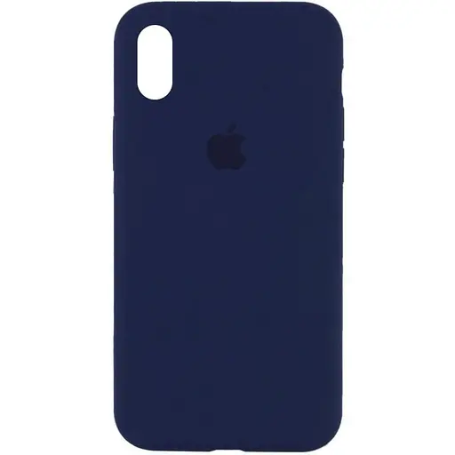 Чохол Epik Silicone Case Full Protective AA для Apple iPhone XS Max 6.5 Синій/Deep navy