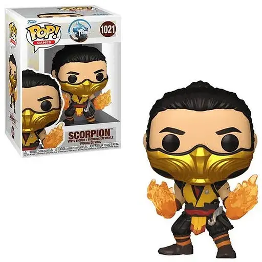 Фігурка Funko Pop Мортал Комбат Скорпіон Mortal Kombat Scorpion 10 см MK S 1021
