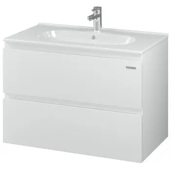 Тумба підвісна Sanwerk Форева Air 81 Білий з умивальником Клеа (MV0000803) Білий - фото 1