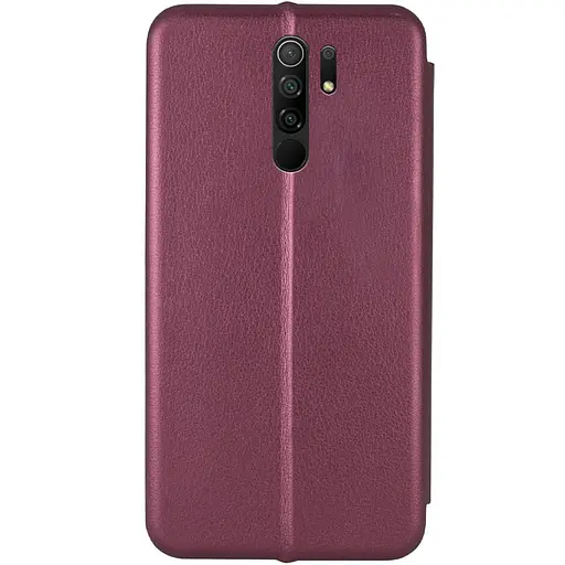 Чохол-книжка Classy для Xiaomi Redmi 9 шкіряний бордовий - фото 2