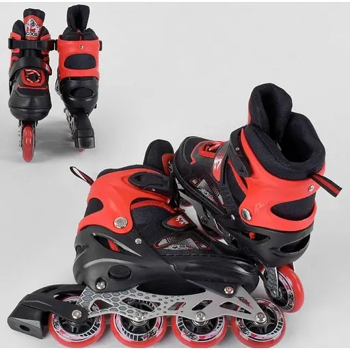 Ролики Best Roller 8211-S р. 30-33 червоні - фото 3