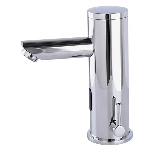 Змішувач сенсорний для умивальника Hotec 19.115 DC/AC Hot/Cold Хром - фото 2