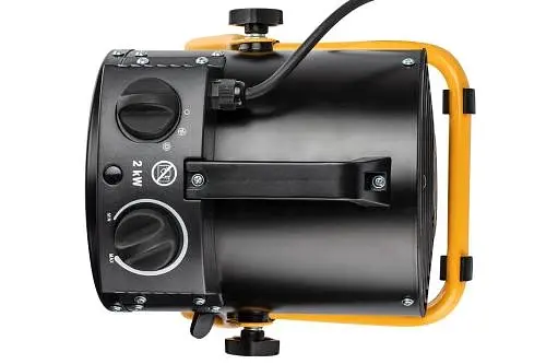 Обігрівач теплова гармата Neo Tools 90-067, Black, 2000Вт, електрична, площа обігріву 50 м², вентиляторна, IPX4 - фото 3