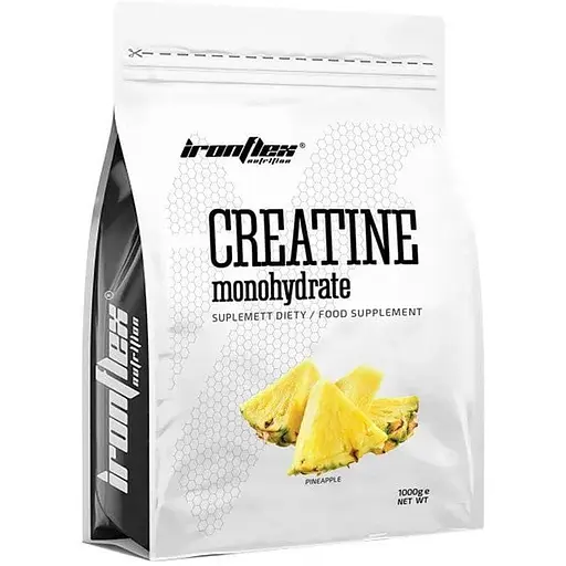 Креатин моногідрат IronFlex Creatine Monohydrate 1 кг Ананас - фото 1