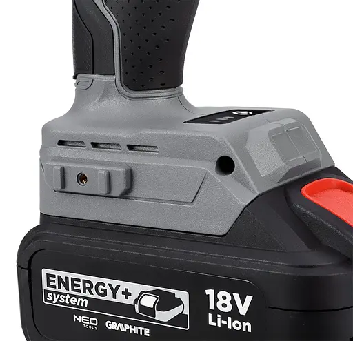 Гайковерт ударный Graphite Energy+ 18В бесщеточный 2600 об/мин 330 Нм 1/2" 0.9 кг без АКБ и ЗП - фото 10