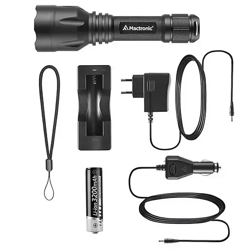 Фонарь тактический Mactronic Black Eye 1550 Lm Rechargeable (THH0046) - фото 12