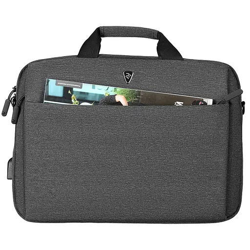 Сумка 2E Melange 16" черная - фото 10