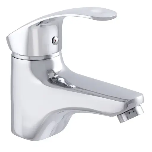 Смеситель для умывальника Zerix BIT-A 135 ZX0002 Хром - фото 1