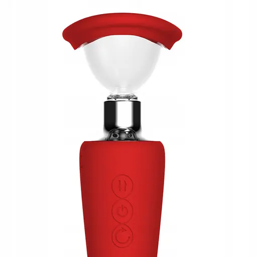 Вібратор Dreamtoys Georgia 29.3 см червоний - фото 7