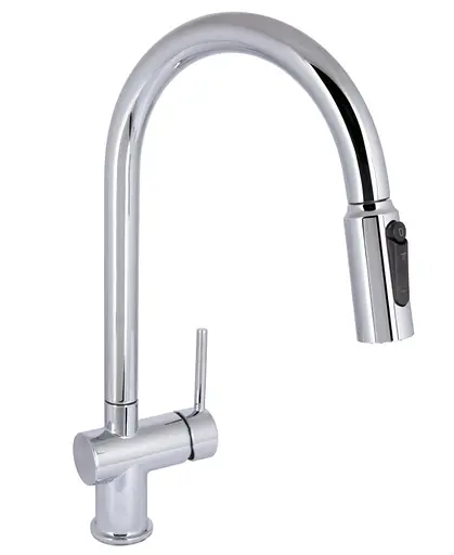 Смеситель для кухни Qtap Rozcesti QTROZ366CRM45938 - фото 1