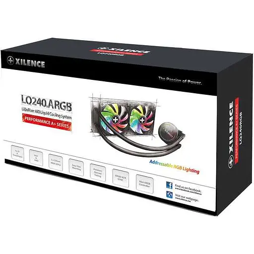 СВО Xilence LiQuRizer 240 ARGB (XC977) - фото 2