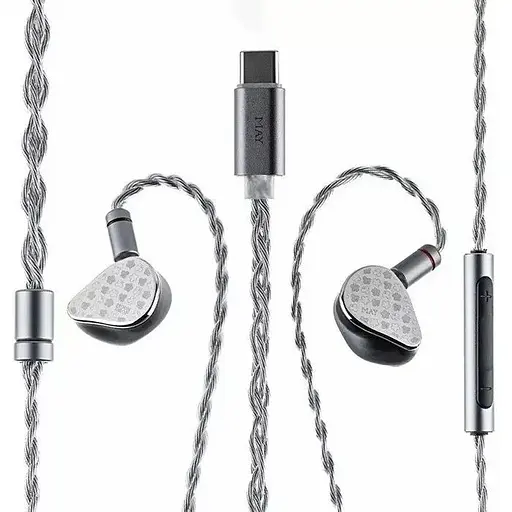 Наушники MoonDrop MAY з мікрофоном black