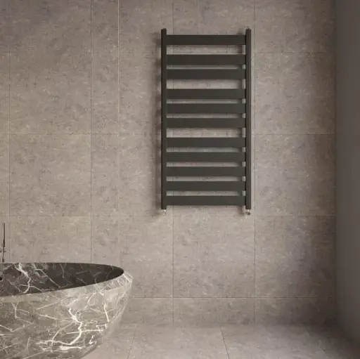 Полотенцесушитель водяной Heizung Париж WP 5/55 565х550 мм 540 Вт Черный 30412 - фото 3