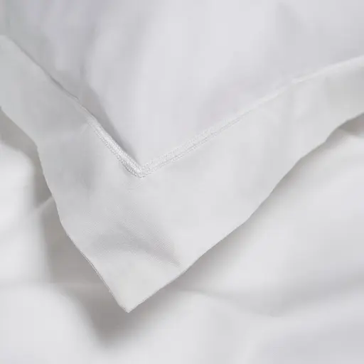 Постільна білизна Lotus Home Dakota Modern полуторний сатин біла (svt-2000022351416) - фото 3