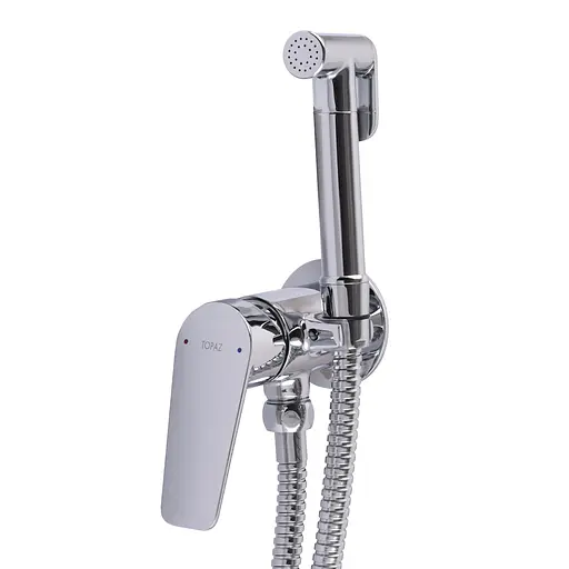 Набор гигиенического душа скрытого монтажа Topaz Capri TCA-15106-H43, Хром - фото 1