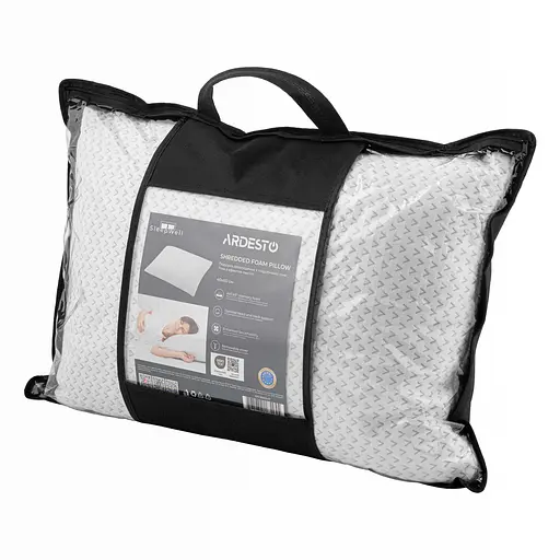 Подушка ортопедична Ardesto Sleepwell, 40х60см, прямокутна, піна меморі, білий (ART4060SHP) - фото 5