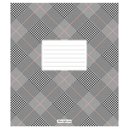 Зошит учнівський "Kube" 012-3387K-1 в клітинку, 12 аркушів