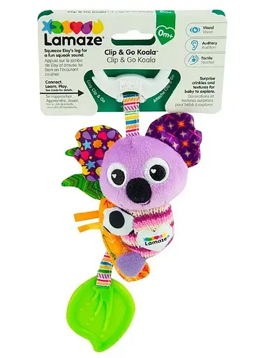 М'яка іграшка підвіска Lamaze Коала L27529 - фото 4