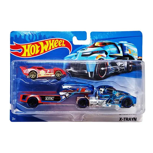 Дитячий ігровий набір машинок Bambi T-K937-1(Red-1) з трейлером - фото 1