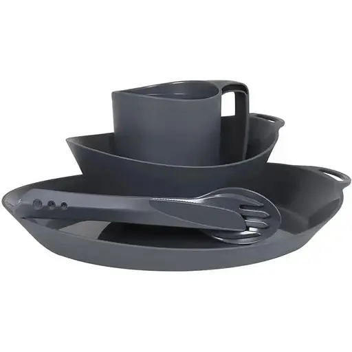 Набор Lifeventure Ellipse Camping Tableware Set Серый (1012-75800)