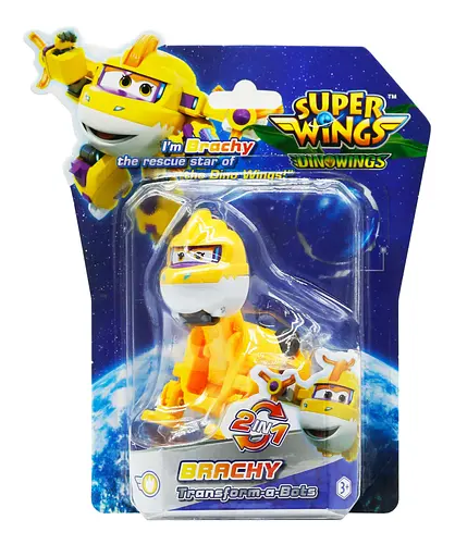 Ігрова фігурка-трансформер Super Wings Transform-a-Bots Брахі (Brachy) 5 см (YW790043) - фото 6