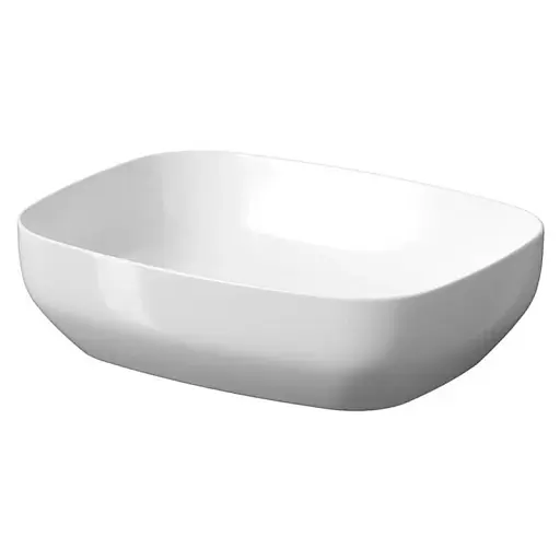 Умывальник на столешницу Cersanit Larga прямоугольный 50х38 см Белый K677-003 30412 - фото 1