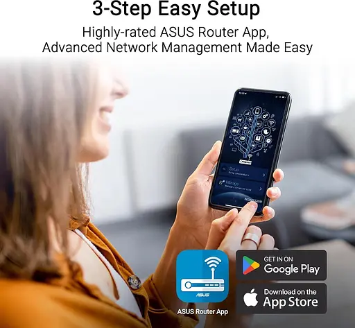 Роутер ASUS RT-BE55 (90IG0A80-MO3C00) - фото 7