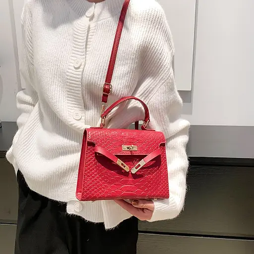 Стильна жіноча класична сумочка з еко-шкіри Lilly P2-8535R