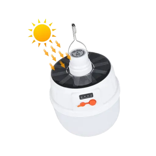 Лампа для кемпінгу з акумулятором — Solar JD 2022 - фото 2