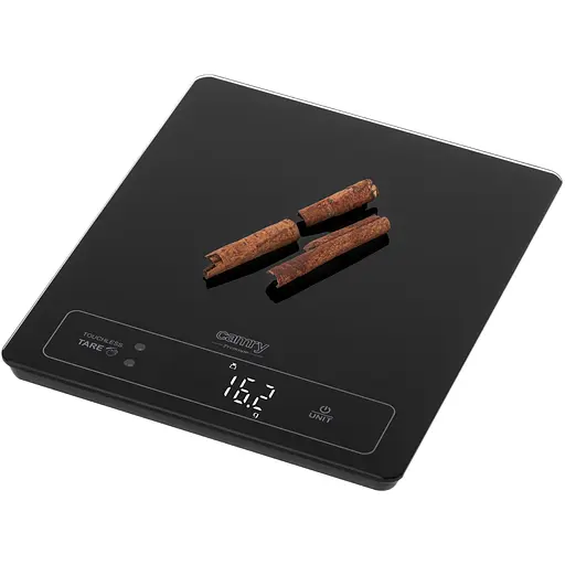Ваги кухонні Camry CR 3175 black електронні/ 15кг/ г; мл, унція/ USB type C/ автовимкнення/ скло - фото 4