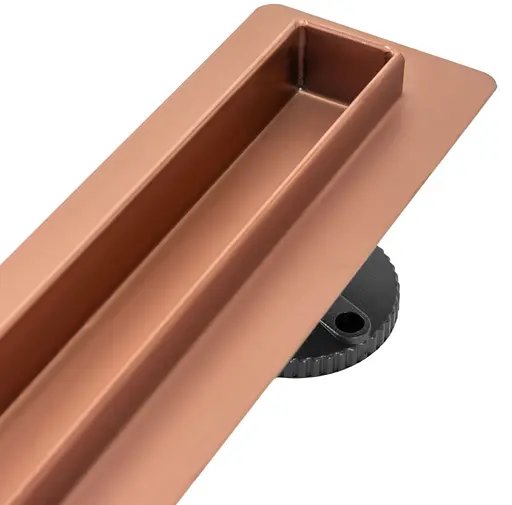Душовий канал Rea Neo Slim Pro 60 см brushed copper REA-G0650 - фото 5