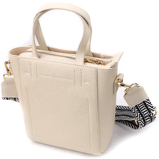 Сумка для женщин Vintage из натуральной кожи с трапециевидным кроем Vintage 16х19х9 см sum0027583 - фото 2