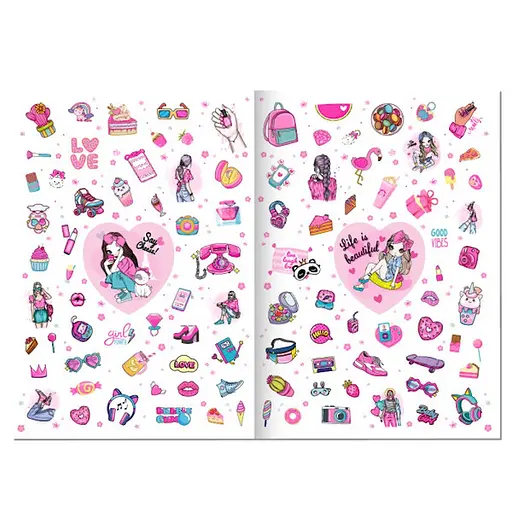 Детская раскраска Girls' Lifestyle РМ-88-03 серия Dream Style - фото 3