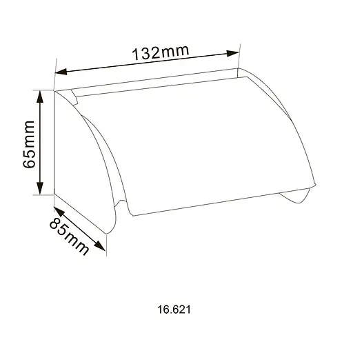 Диспенсер для туалетной бумаги HOTEC 16.621 Stainless Steel - фото 5
