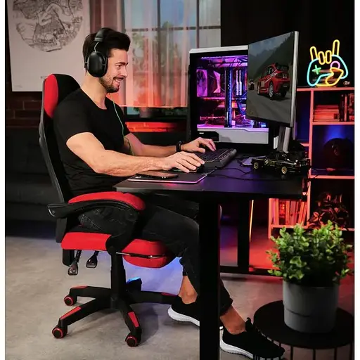 Геймерское кресло Di Volio Sporte красный - фото 2