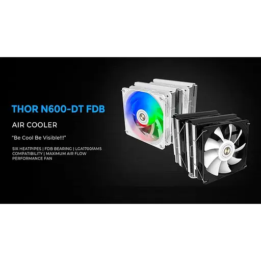 Кулер для процессора alseye N600-DT-B (AS.01.05.0023) - фото 10